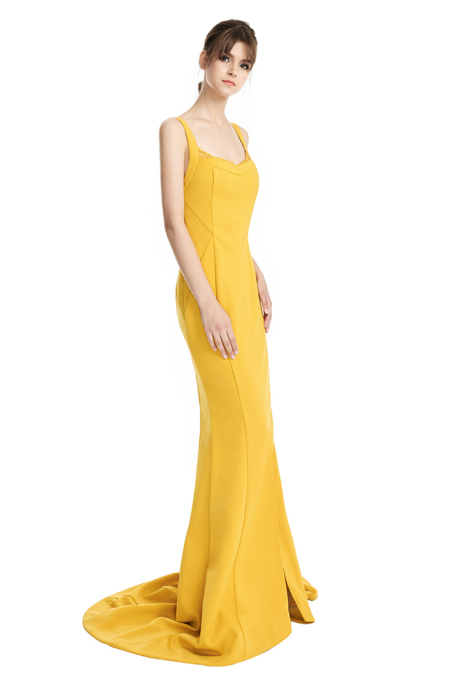 side view of the dress